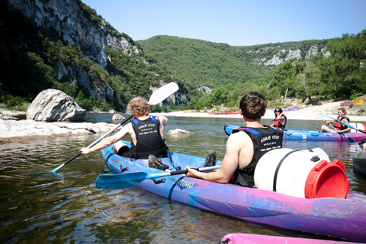 Quels sont les points navigables de l’Ardèche ?