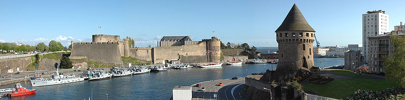 Où peut-on jeter l’ancre à proximité de Brest ?